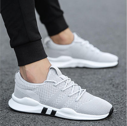 Men's Shoes Lightweight Sports Shoes Breathable Non-slip Casual Shoes Adult Shoes Zapatillas Hombre Black