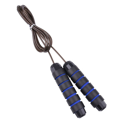 Cuerda para saltar de alta velocidad sin enredos con cable de acero y rodamientos de bolas. Ideal para gimnasio, fitness, ejercicios en casa y para mantener un cuerpo esbelto.