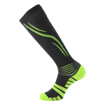 Long tube fitness exercise pressure socks men's second grade gradient compression socks skipping rope badminton running elastic socks