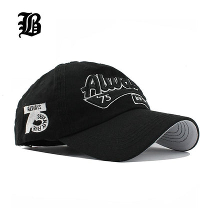 [FLB] Casual Snapback Hats Baseball Caps  Hip Hop Embroider Letter Cotton Casquette F232
