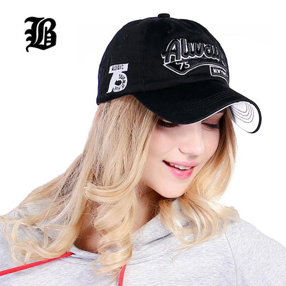 [FLB] Casual Snapback Hats Baseball Caps  Hip Hop Embroider Letter Cotton Casquette F232