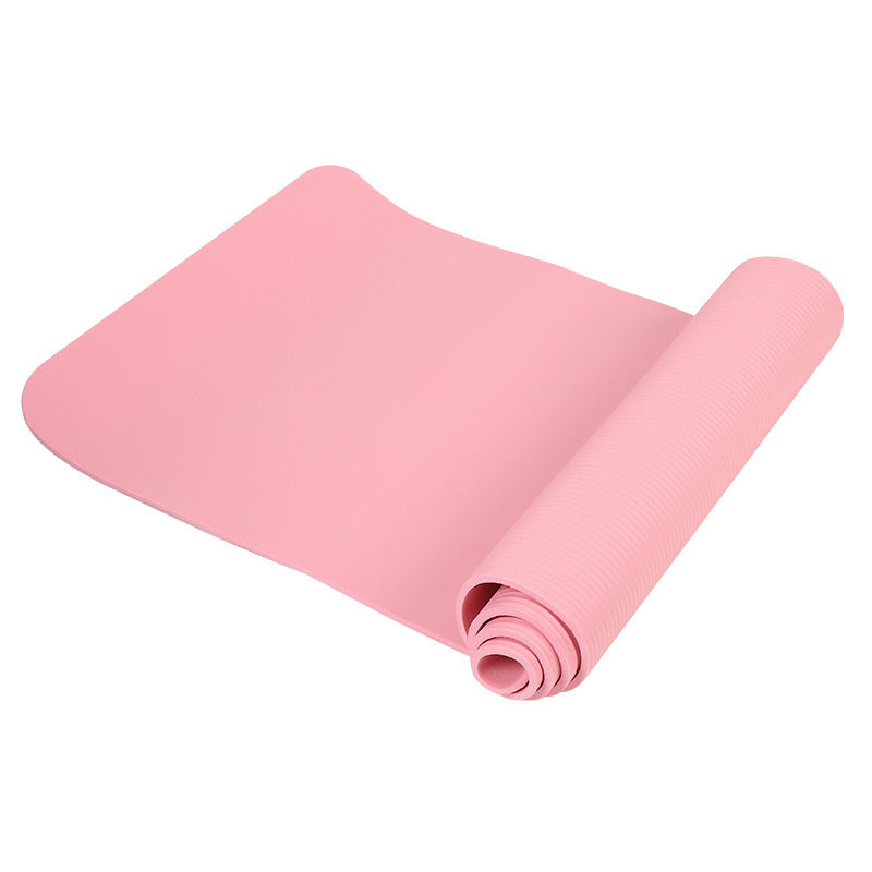 Extra-long mat: 200cm×80cm×20mm. For yoga, fitness, gym, home Pilates & floor sleeping.