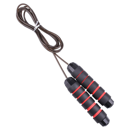 Cuerda para saltar de alta velocidad sin enredos con cable de acero y rodamientos de bolas. Ideal para gimnasio, fitness, ejercicios en casa y para mantener un cuerpo esbelto.