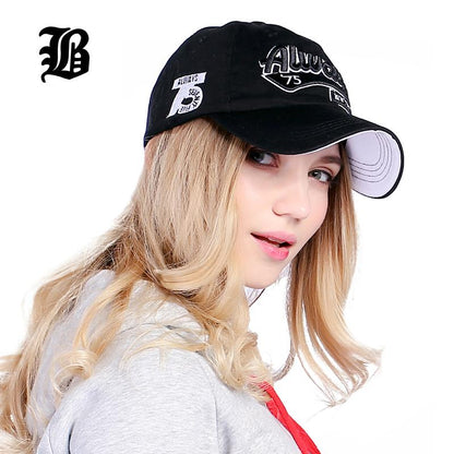 [FLB] Casual Snapback Hats Baseball Caps  Hip Hop Embroider Letter Cotton Casquette F232